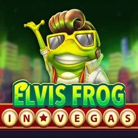 Elvis Frog In Vegas slot visual from BGAMING available on zimpler-casinos.fi